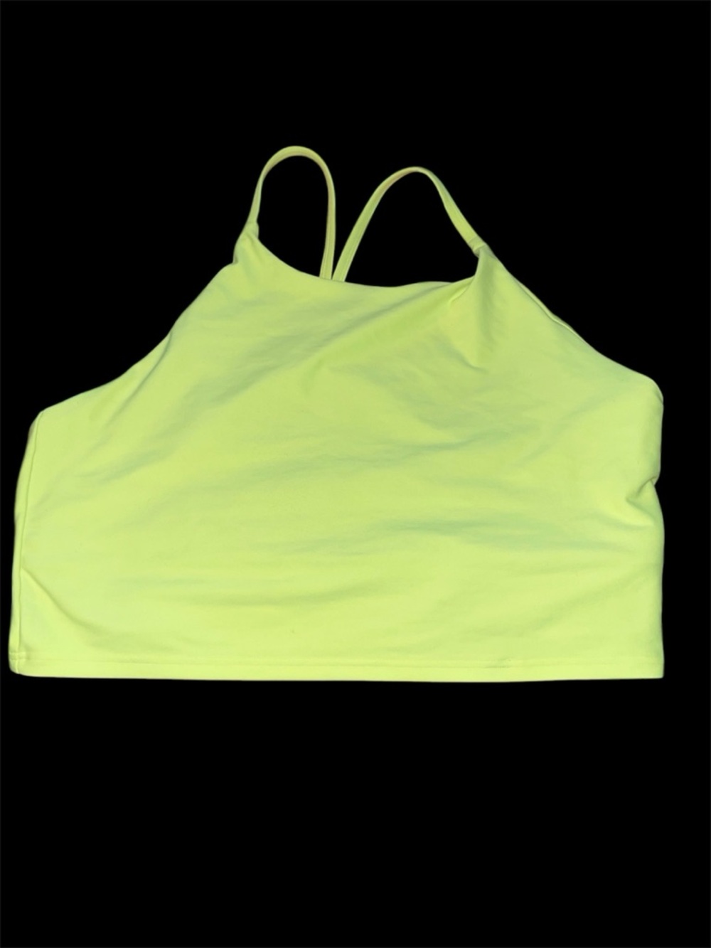 Old Navy Neon Yellow Sports Bra